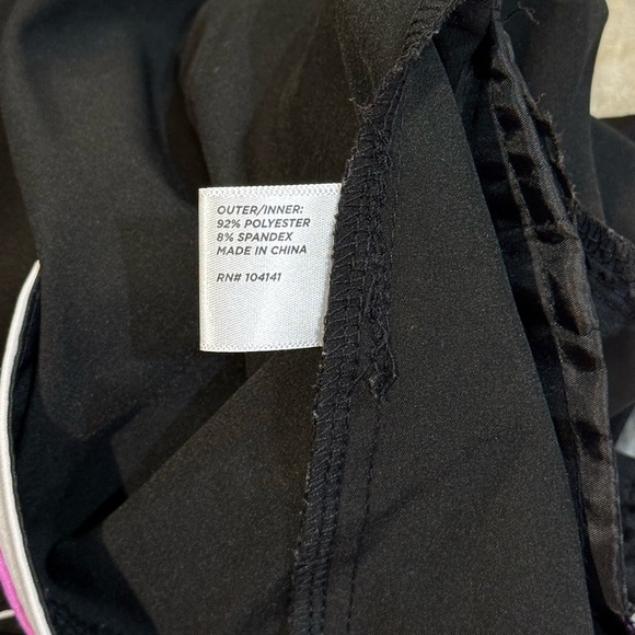 Women’s LADY HAGEN Golf Twilight colorblock black/purple skort size 2 - Picture 5 of 7